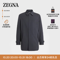 杰尼亚 Zegna） 男士海军蓝Trofeo Elements填充短外套E7T20-7306-531