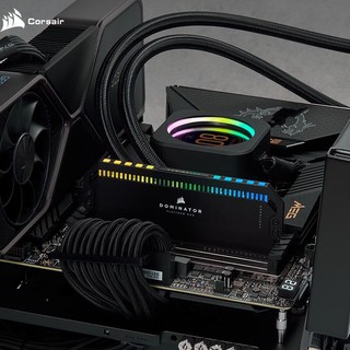 美商海盗船 DDR5台式机内存条 统治者 RGB 灯条系列 统治者RGB 16G*2 6000 C30