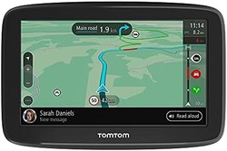 TomTom Car Sat Nav GO Classic，5 英寸，借助 TomTom Traffic、欧盟地图、WiFi 更新、集成双面支架