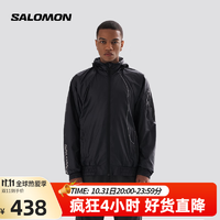 salomon 萨洛蒙 男款 户外运动轻量耐磨透气舒适防泼水防风夹克外套 EQUIPE