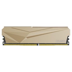 CUSO 酷兽 夜枭系列 DDR4 3200MHz 台式机内存 马甲条 金色 8GB