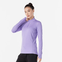 DECATHLON 迪卡侬 TS RUN WARM 女子运动T恤 8394792 香芋紫 XS/36