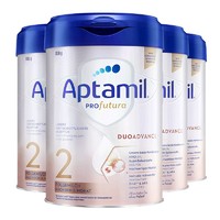 Aptamil 爱他美 白金德文版³较大婴儿奶粉2段6个月以上800g*4罐
