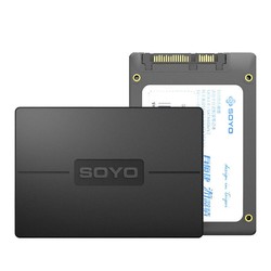 SOYO 梅捷 1TB SSD固态硬盘 SATA3.0接口 2.5英寸笔记本台式机家用电脑硬盘 1TB+螺丝+线