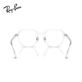 雷朋（RayBan）【成毅同款】光学板材镜架不规则形近视眼镜防蓝光眼镜框0RX5424D 0RX5424D-2000-54