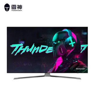 ThundeRobot 雷神 48英寸 4K OLED 120Hz 90WType-C 0.1ms HDR HDMI2.1自带音响 四边微边框