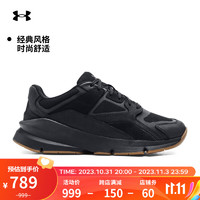 安德玛 UNDERARMOUR）Forge 96'明星同款'男女运动休闲鞋老爹鞋3027718 灰色104 38