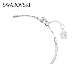 施华洛世奇（SWAROVSKI）月来月心动 品牌直售 Luna 手镯 月亮造型 镀白金色 5666175