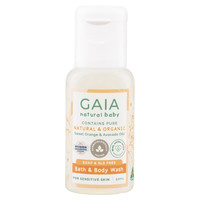 GAIA 澳洲进口Gaia婴幼儿滋润保湿甜橙沐浴露 50ml