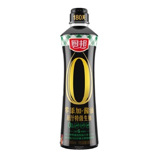 88VIP：厨邦 零添加酱油 500ml