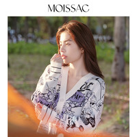 MOISSAC 摩萨克 早秋IP提花针织开衫玖姿安正集团