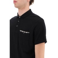 Barbour 巴伯尔 23新款舒适百搭棉质男士短袖POLO衫 corpatch cotton Black m