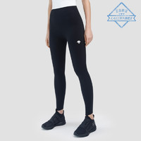 迪桑特（DESCENTE）TRAINING女士运动训练紧身裤瑜伽裤 黑色-BK S