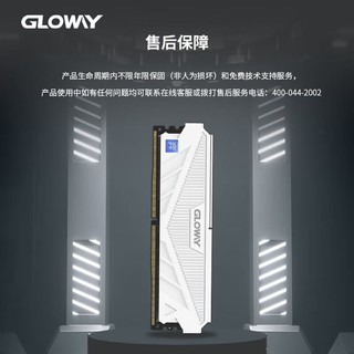 GLOWAY 光威 32GB (16GBX2) 套装 DDR4 3200 台式机内存条 天策-弈系列 皓月白 长鑫颗粒 CL16