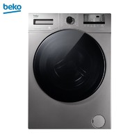 beko 倍科 TWFC 10262 MI 全自动滚筒洗衣机 变频滚筒洗衣机 10公斤超大容量 (曼哈顿灰色)