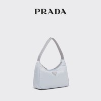 PRADA 普拉达 Re-Edition 2000再生尼龙Hobo腋下包 腋下包-矢车菊蓝色