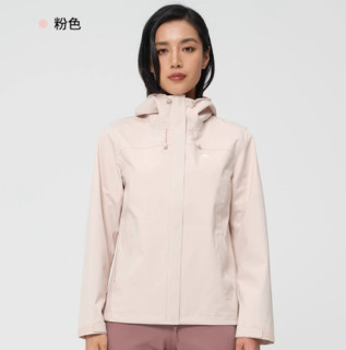 DECATHLON 迪卡侬 MH150 M JKT 女款冲锋衣 粉色 2XS