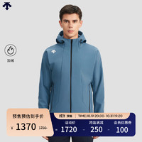 DESCENTE 迪桑特 训练男子加绒外套梭织上衣秋冬新款 DB-DARK BLUE XL