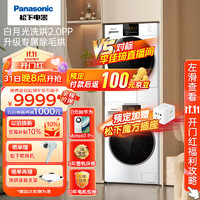 PLUS会员：Panasonic 松下 白月光2.0PetsPro NVAE+82QR1 洗烘套装 除毛烘
