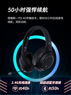 SoundMAGIC声美P60BT GM头戴式无线蓝牙耳机电竞游戏吃鸡耳麦