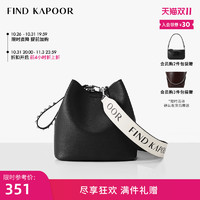 【白鹿同款】FIND KAPOOR女包时尚单肩斜挎字母拼色黑白水桶包