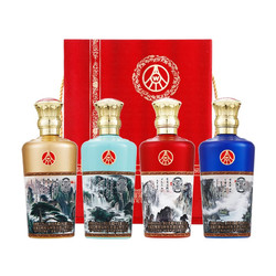 WULIANGYE 五粮液 52%vol浓香型白酒 500ml*4瓶 礼盒装