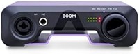 APOGEE Boom USB 音频接口，适用于音乐家、播客和流媒体 - 具有录音室麦克风前置放大器、零欧姆耳机