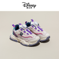 Disney 迪士尼 童鞋儿童休闲男童女童中大童旋转扣运动老爹鞋