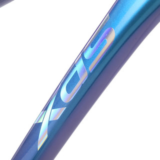 喜德盛（xds）山地自行车英雄600油碟27速线控叉中空牙盘幻彩车架 焕彩蓝紫色15.5