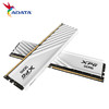 ADATA 威刚 XPG系列 威龙D300 DDR5 6000MHz 台式机内存 马甲条 白色 32GB 16GBx2 C36