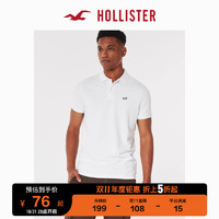 HOLLISTER 冬美式刺绣Logo款Polo衫短袖T恤 男 329549-1