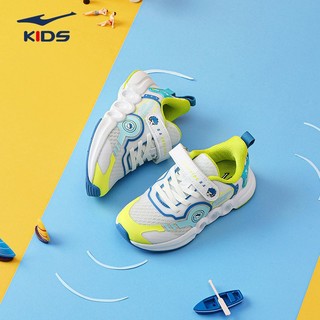 ERKE 鸿星尔克 科技感防滑洋气男小童跑鞋幼儿园弹力舒适儿童运动鞋