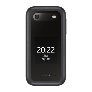 诺基亚 NOKIA 2660 Flip （原厂原封未激活）移动联通电信三网4G 双卡双待 翻盖手机 黑色 4G全网通