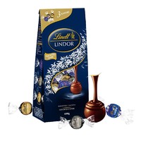 黑卡会员：Lindt 瑞士莲 瑞士进口软心黑巧克力45`p%三种口味零食精选装 600克