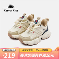 Kappa 卡帕 Kids背靠背卡帕童鞋秋季中大童运动鞋