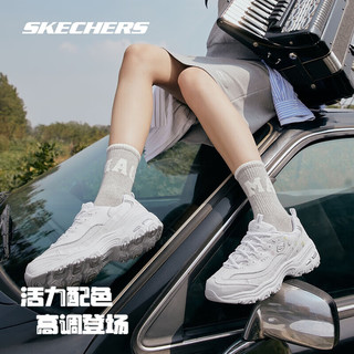 SKECHERS 斯凯奇 女士熊猫厚底老爹鞋 896155