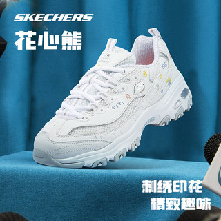 SKECHERS 斯凯奇 女士熊猫厚底老爹鞋 896155