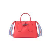 LONGCHAMP 珑骧 女士牛皮革单肩包 10058 HCN 545 红色 中号