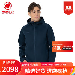 MAMMUT 猛犸象 Clion 男士连帽软壳 1011-21163