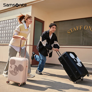 Samsonite 新秀丽 行李箱拉杆箱迪士尼米奇登机箱旅行箱AF9*05007米色20英寸