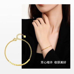 chowtaiseng周大生足金芳心手链462g工费50元g