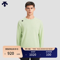 DESCENTE迪桑特 TRAINING系列 男女同款针织套头衫 训练运动卫衣 LM-LIME XL (180/100A)