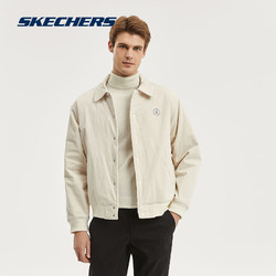 SKECHERS 斯凯奇 男款外套灯芯绒舒适保暖运动外套L323M095