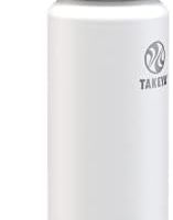 TAKEYA Actives 绝缘不锈钢水瓶，带喷嘴盖，24 盎司(约 709.68 毫升)，北极