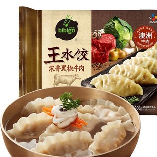 bibigo 必品阁 王水饺 浓香黑椒牛肉 300g