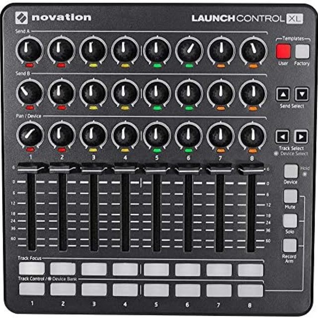 novation 诺维逊 Launch Control XL Ableton Live 调音器，NOVLPD10