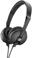 森海塞尔 HD 25 专业贴耳式 DJ 耳机，黑色