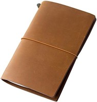 DESIGNPHIL Midori 软皮笔记本 TRAVELER&#39;S Notebook 驼色 [15193006]