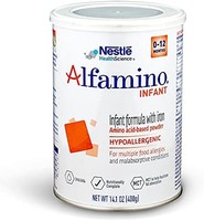 Alfamino Infant婴儿含铁天然氨基酸奶粉14.1盎司（400g）/罐