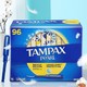 PLUS会员：TAMPAX 丹碧丝 导管式卫生棉条 普通流量型 96支